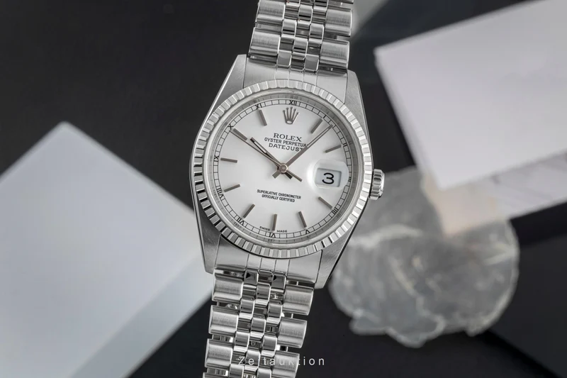 Rolex Datejust steel automatic men's watch 16220 [2604996]