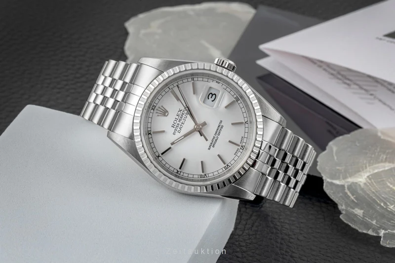 Rolex Datejust steel automatic men's watch 16220 [2604996]