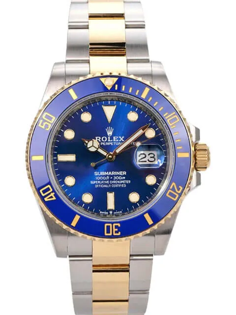 Rolex Submariner Date 41 Edelstahl Gelbgold 126613LB