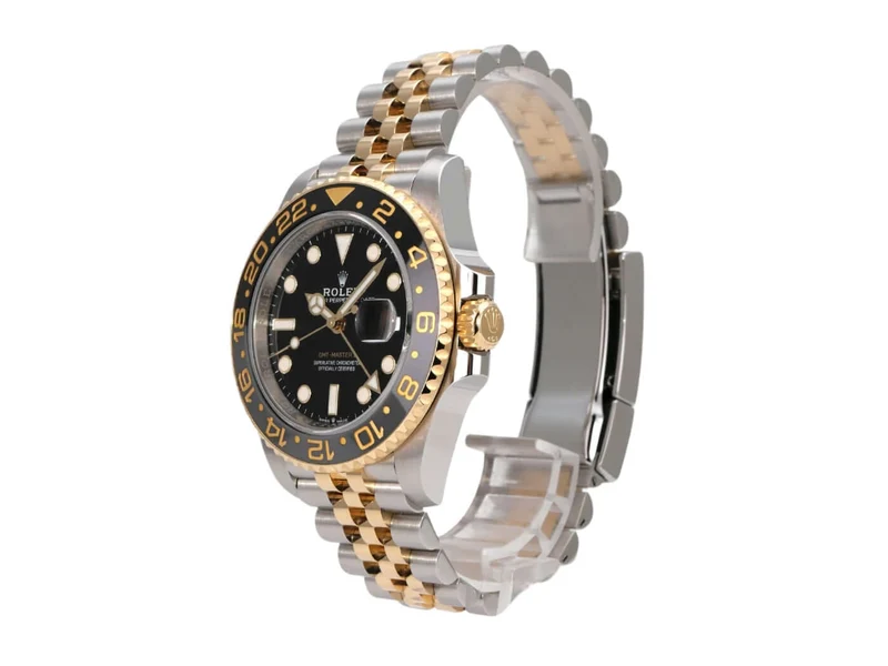 Rolex GMT-Master II Edelstahl Gelbgold 126713GRNR