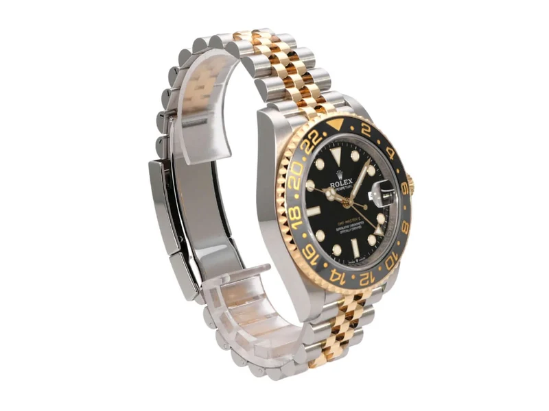 Rolex GMT-Master II Edelstahl Gelbgold 126713GRNR
