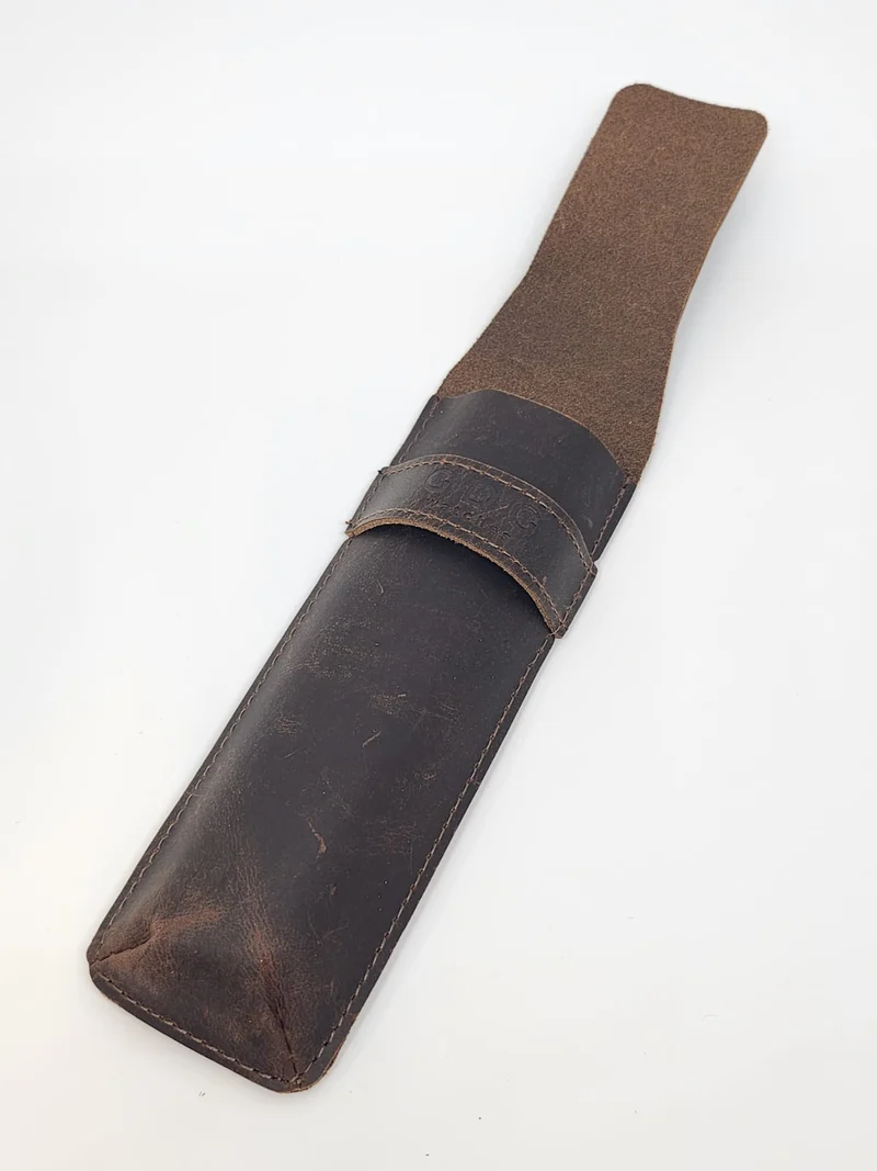 Longer Leather Pouches