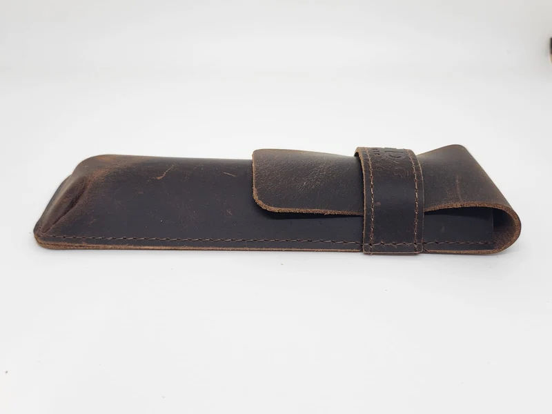 Longer Leather Pouches