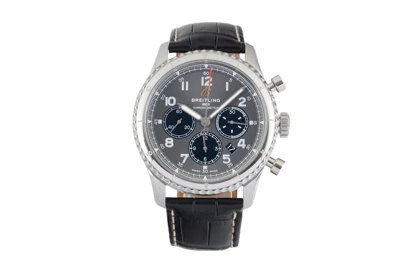 Breitling Aviator 8 chronograph steel automatic men's watch AB0119131B1P1 LP: 8350EUR [2605343]
