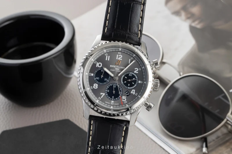 Breitling Aviator 8 chronograph steel automatic men's watch AB0119131B1P1 LP: 8350EUR [2605343]