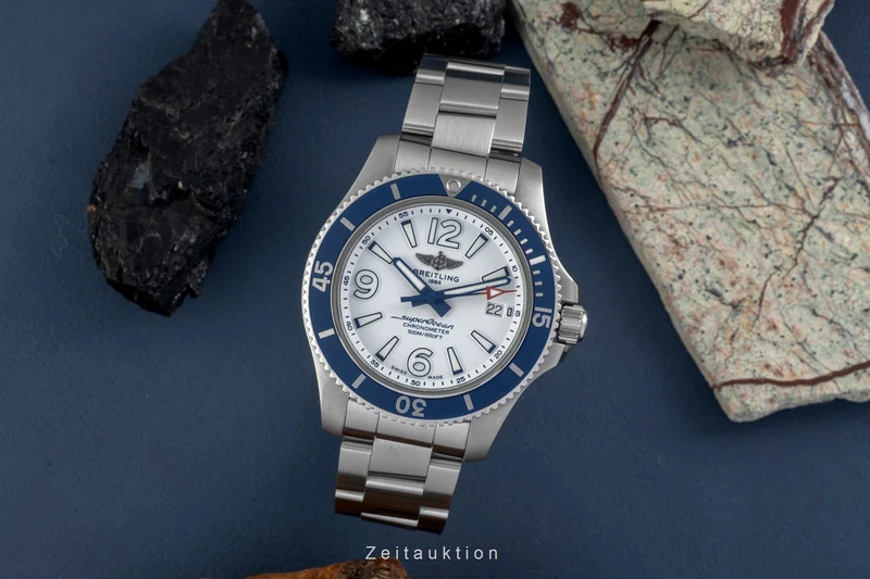 Breitling Superocean steel automatic men's watch A17366D81A1A1 [2605379]