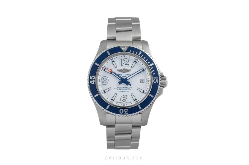 Breitling Superocean steel automatic men's watch A17366D81A1A1 [2605379]