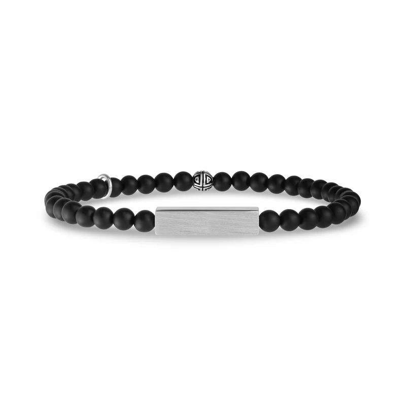 Rechteckiges Perlenarmband | 4MM