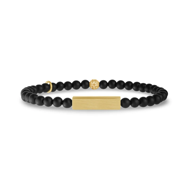 Rechteckiges Perlenarmband | 4MM