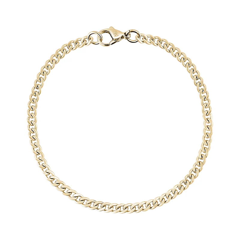 3,5 mm Cubanisches Gliederarmband