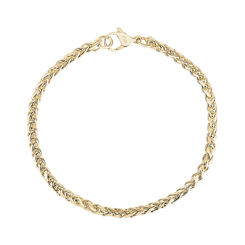 3mm Weizenkette Armband