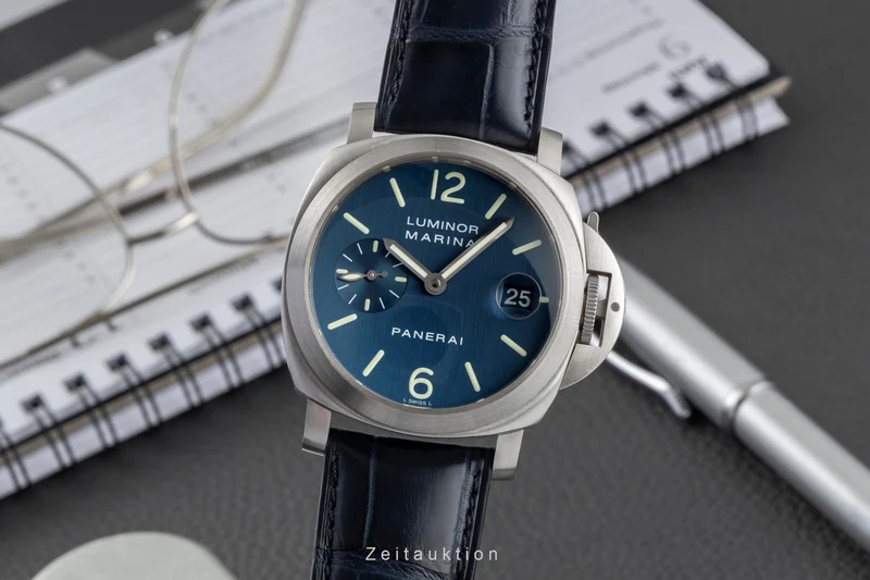 Panerai Luminor Marina steel automatic men's watch PAM00070 LP: 8400EUR [2604026]