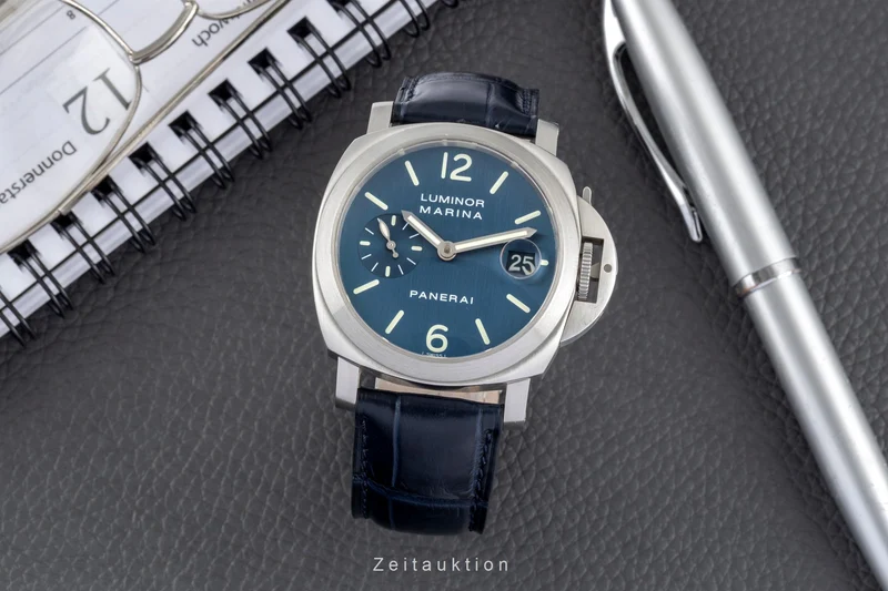 Panerai Luminor Marina steel automatic men's watch PAM00070 LP: 8400EUR [2604026]