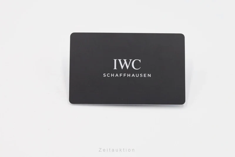 IWC Portugieser chronograph steel automatic men's watch IW371606 LP: 9100EUR [2604917]