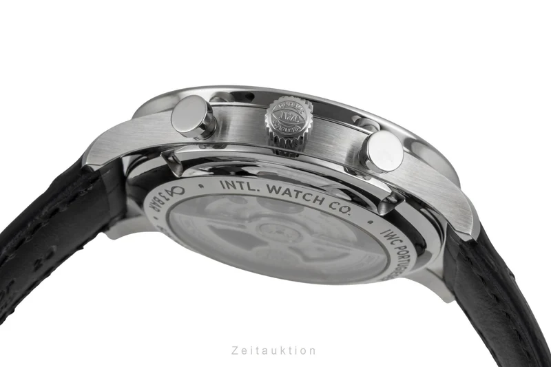 IWC Portugieser chronograph steel automatic men's watch IW371606 LP: 9100EUR [2604917]