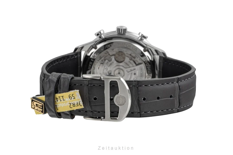 IWC Portugieser chronograph steel automatic men's watch IW371606 LP: 9100EUR [2604917]