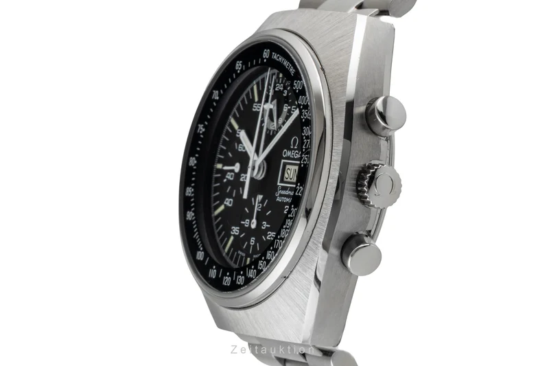 Omega Speedmaster chronograph steel automatic men's watch 176.0012 Vintage [2603928]