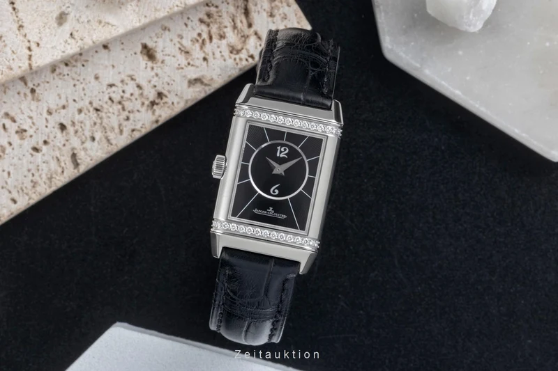 Jaeger LeCoultre Reverso steel manual winding women's watch Q2668430 , 211.8.44 [2604398]