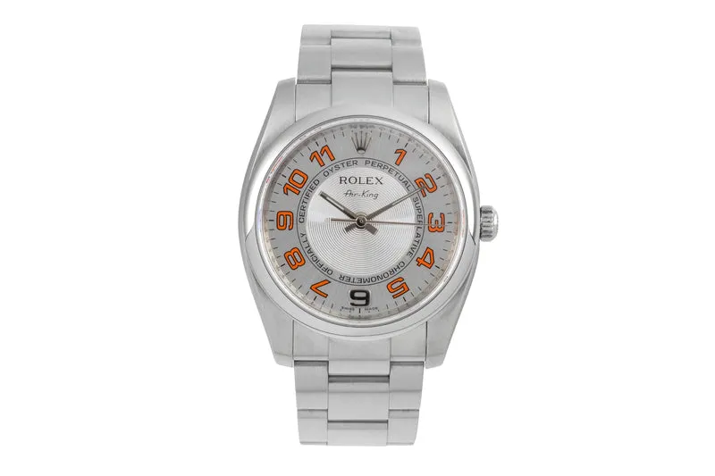 Rolex Air King steel automatic men's watch 114200 [2605135]