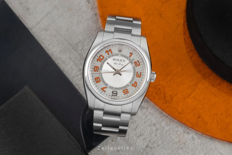 Rolex Air King steel automatic men's watch 114200 [2605135]