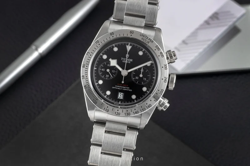 Tudor Black Bay chronograph steel automatic men's watch 79350 [2605008]