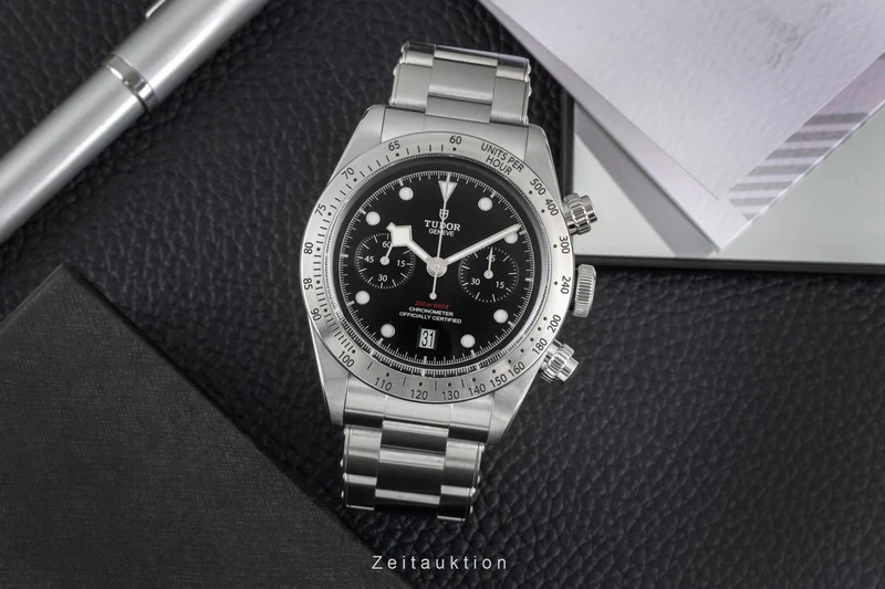 Tudor Black Bay chronograph steel automatic men's watch 79350 [2605008]