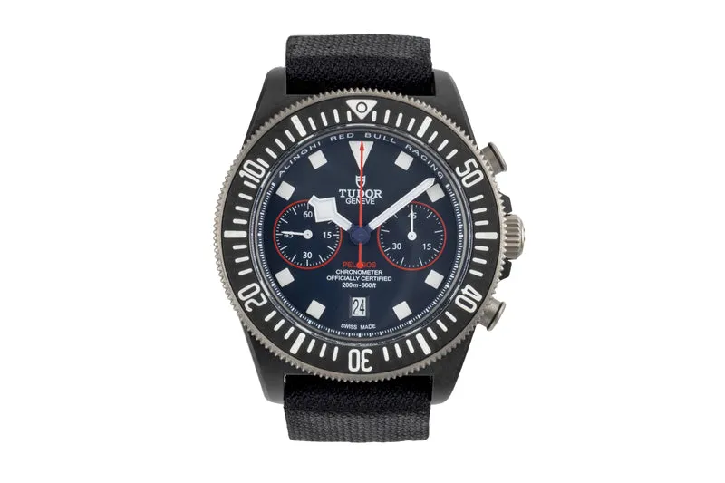 Tudor Pelagos chronograph carbon automatic men's watch 25807KN [2604982]