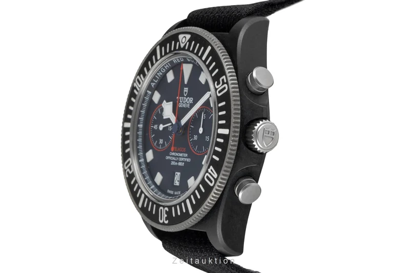 Tudor Pelagos chronograph carbon automatic men's watch 25807KN [2604982]