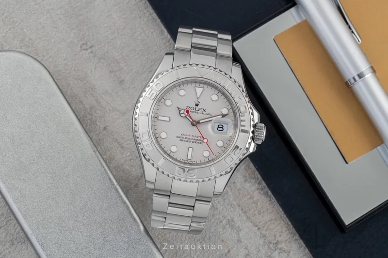 Rolex Yacht-Master steel / platinium automatic men's watch 16622 [2604707]