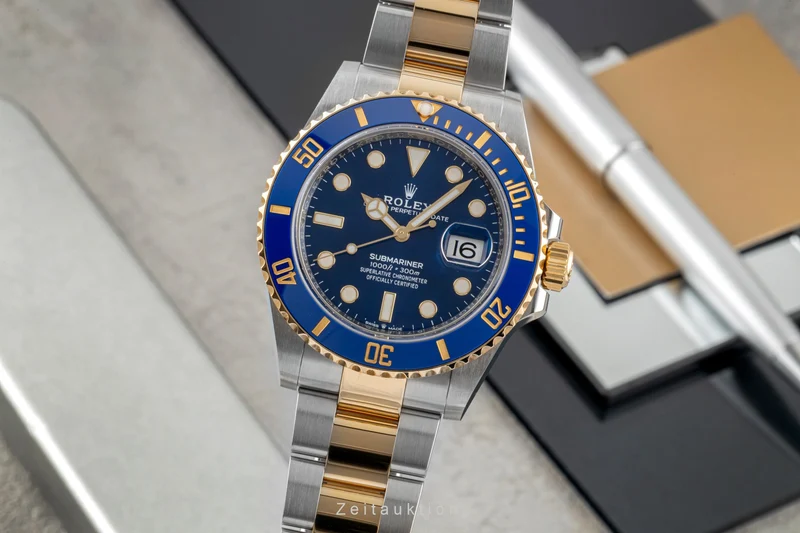 Rolex Submariner steel / gold automatic men's watch 126613LB [2604934]