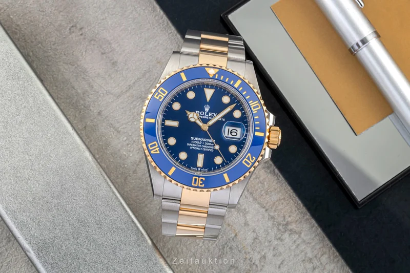 Rolex Submariner steel / gold automatic men's watch 126613LB [2604934]
