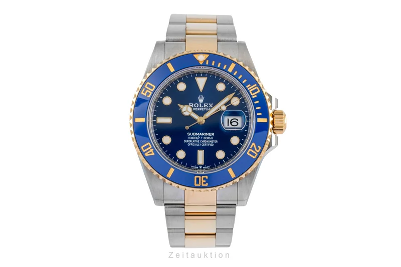 Rolex Submariner steel / gold automatic men's watch 126613LB [2604934]