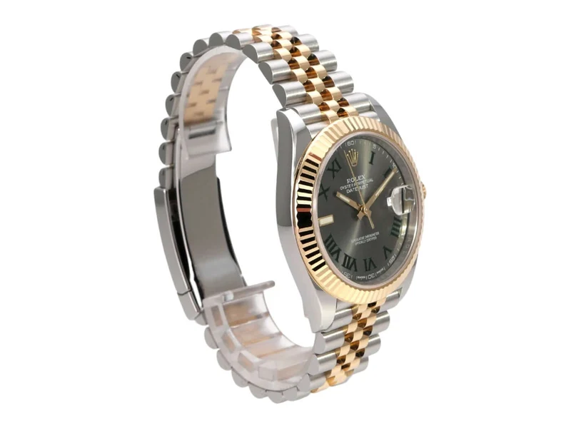Rolex Datejust 41 Edelstahl Gelbgold 126333 Slate Jubile-Band
