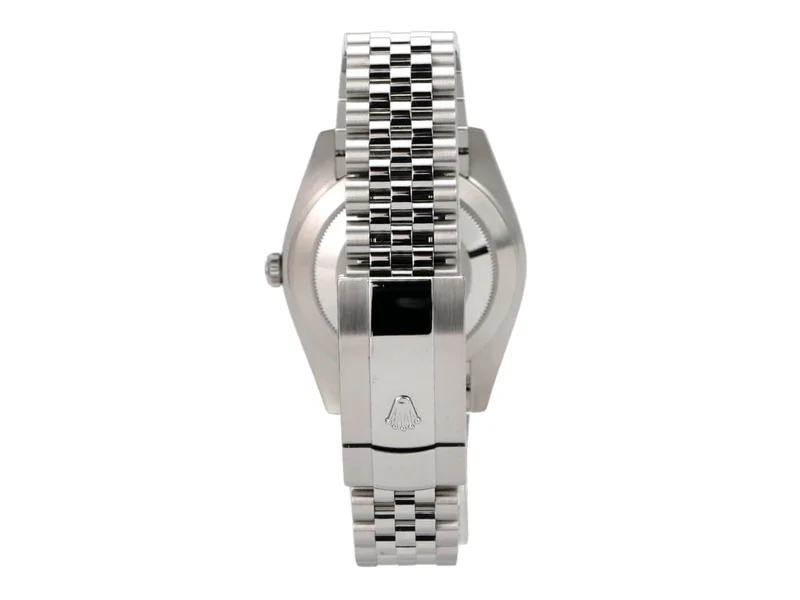 Rolex Datejust 41 Edelstahl Weißgold 126334 Rhodium Römisch Jubile-Band