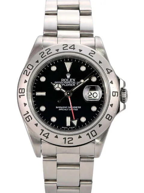 Rolex Explorer II Ref. 16570 Zifferblatt Schwarz