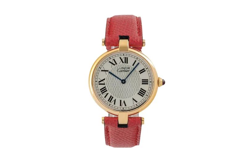Cartier Vermeil silver-gilt quartz women's watch Limited [2605397]