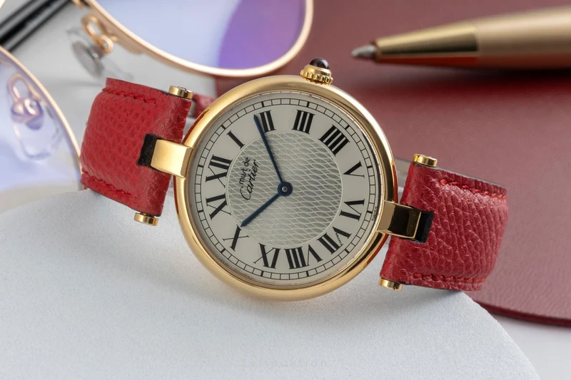 Cartier Vermeil silver-gilt quartz women's watch Limited [2605397]