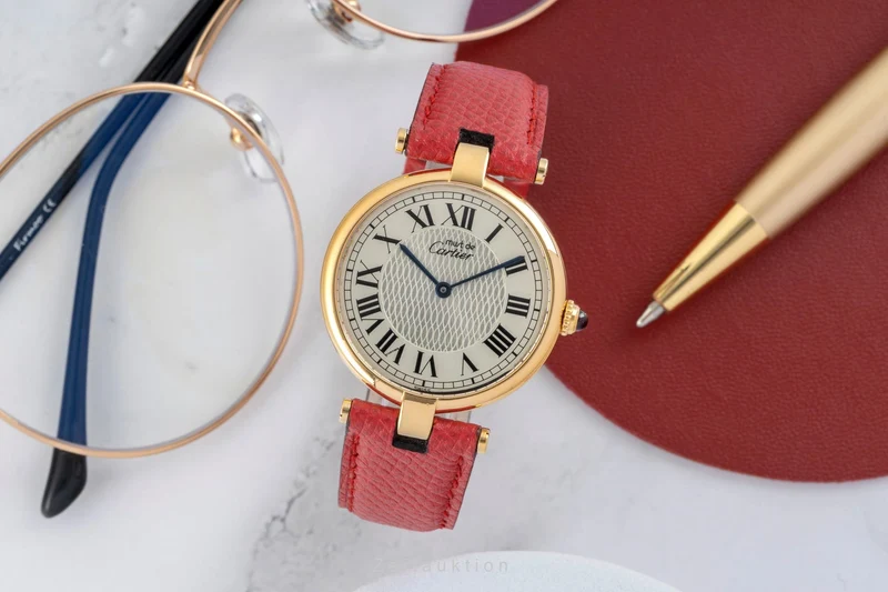 Cartier Vermeil silver-gilt quartz women's watch Limited [2605397]