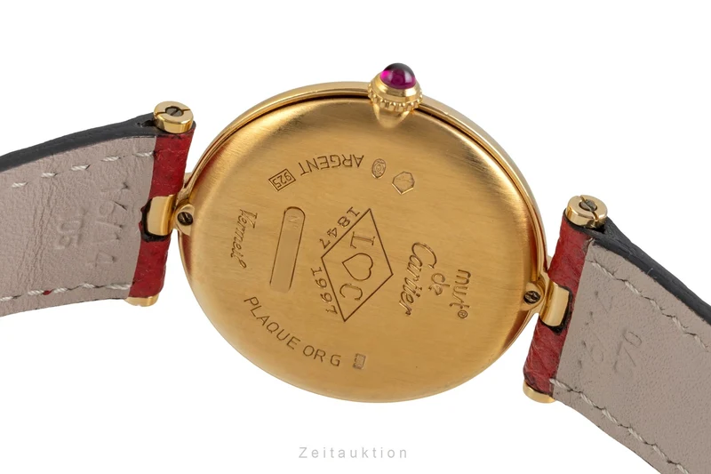 Cartier Vermeil silver-gilt quartz women's watch Limited [2605397]
