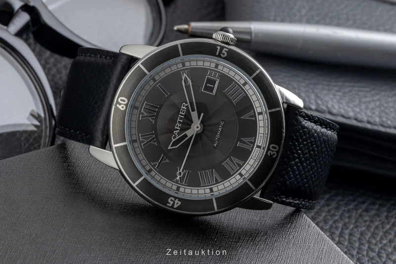Cartier Croisiere steel automatic men's watch WSRN0003 [2604696]
