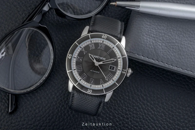 Cartier Croisiere steel automatic men's watch WSRN0003 [2604696]