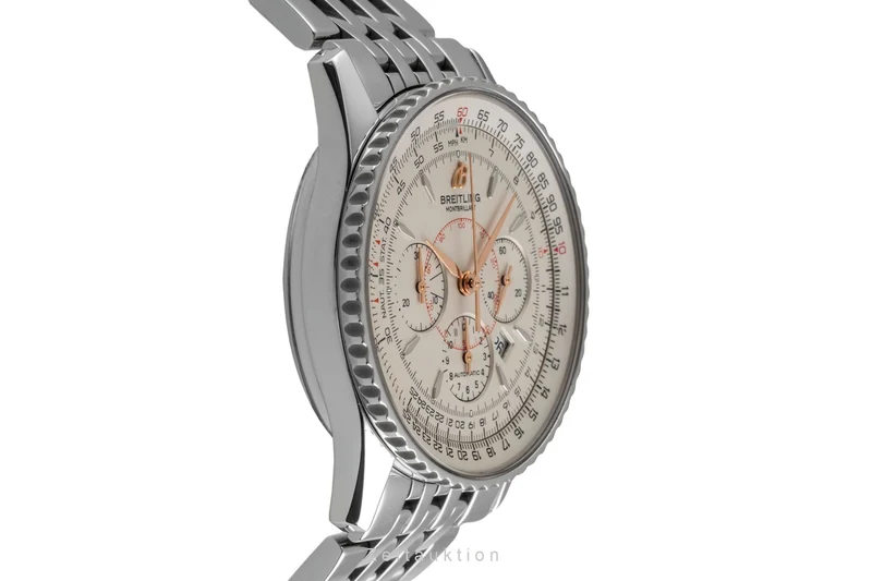 Breitling Montbrillant chronograph steel automatic men's watch A41370 [2605057]