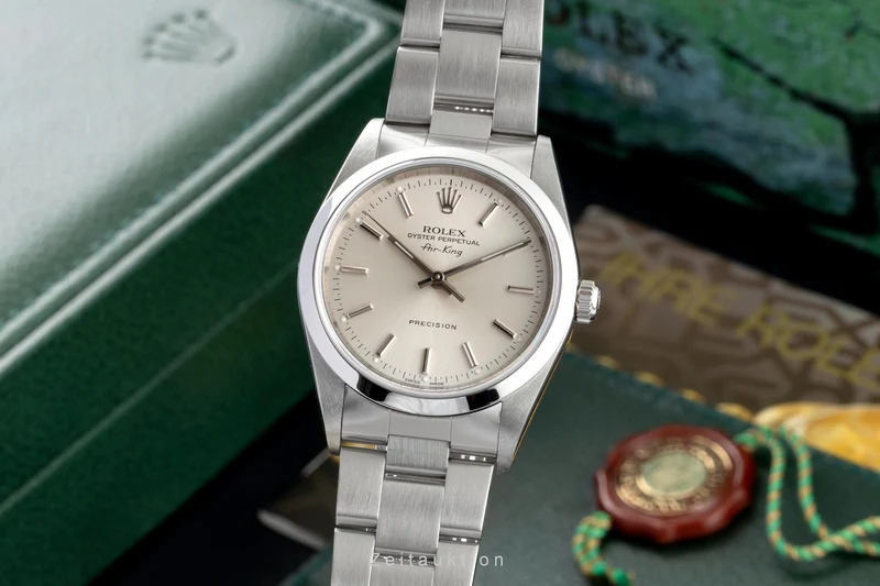 Rolex Air King steel automatic men's watch 14000 [2604915]