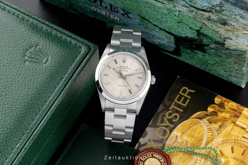 Rolex Air King steel automatic men's watch 14000 [2604915]