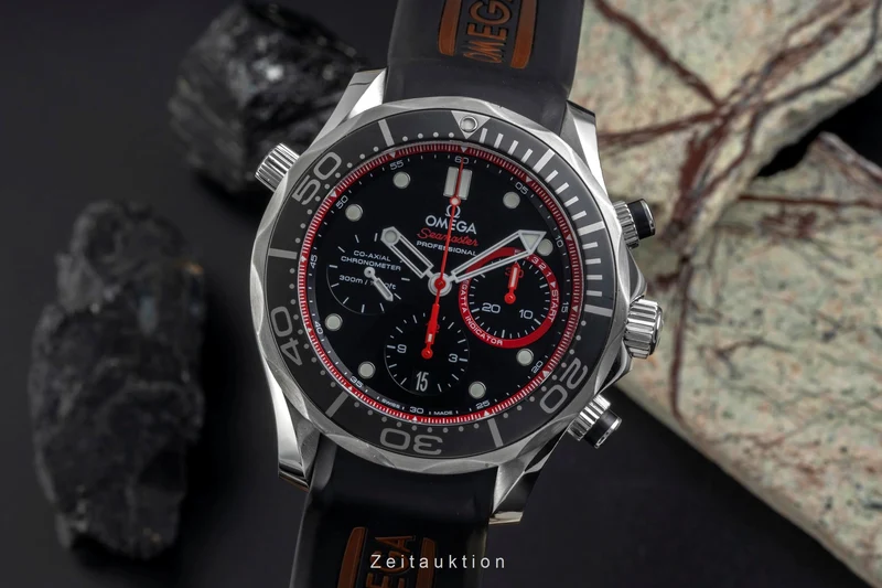 Omega Seamaster chronograph steel automatic men's watch 212.32.44.50.01.001 Limited [2604944]