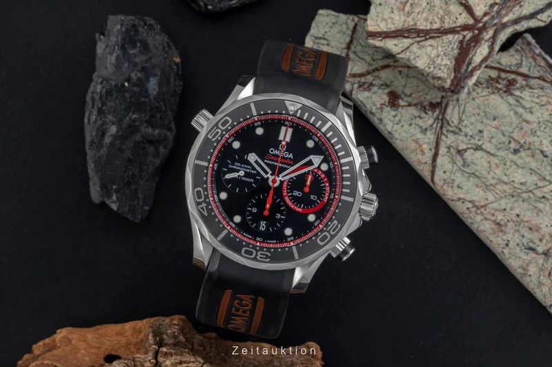 Omega Seamaster chronograph steel automatic men's watch 212.32.44.50.01.001 Limited [2604944]