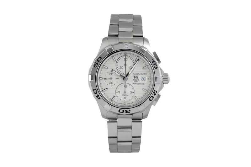 Tag Heuer Aquaracer chronograph steel automatic men's watch CAP2111 [2604931]
