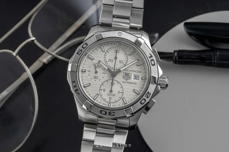 Tag Heuer Aquaracer chronograph steel automatic men's watch CAP2111 [2604931]
