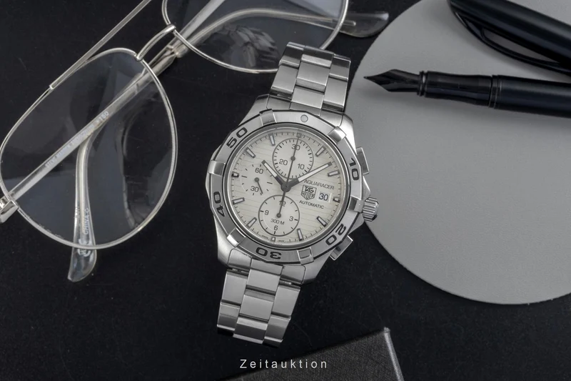 Tag Heuer Aquaracer chronograph steel automatic men's watch CAP2111 [2604931]