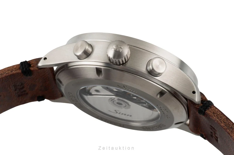 Sinn Jagduhr 3006 chronograph steel automatic men's watch 3006.011 LP: 4950EUR [2605393]